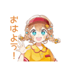 夏バイト★ウェイトレスの日常（個別スタンプ：2）