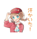 夏バイト★ウェイトレスの日常（個別スタンプ：6）