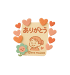 今どき毎回使える 花ぽよちゃんといっしょ（個別スタンプ：1）