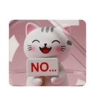 寝ている猫カプセルトイ(四角型)（個別スタンプ：2）