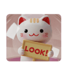 寝ている猫カプセルトイ(四角型)（個別スタンプ：5）