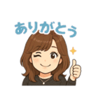 がんばるOL優しさとリアルの使えるスタンプ（個別スタンプ：3）
