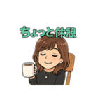 がんばるOL優しさとリアルの使えるスタンプ（個別スタンプ：23）