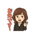 がんばるOL優しさとリアルの使えるスタンプ（個別スタンプ：36）