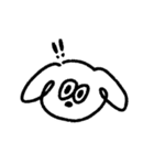 ゆる～いわんこ（個別スタンプ：4）