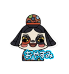 使いやすい芸術家風LINEスタンプ（個別スタンプ：3）