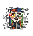 使いやすい芸術家風LINEスタンプ（個別スタンプ：8）