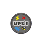 【動く】シャカシャカシールスタンプ（個別スタンプ：19）