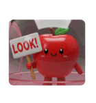 りんごカプセルトイ(四角型)（個別スタンプ：2）