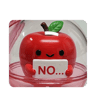 りんごカプセルトイ(四角型)（個別スタンプ：6）