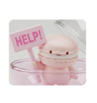 マカロンカプセルトイ(四角型)（個別スタンプ：8）