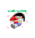 赤いぬスタンプ2（個別スタンプ：1）