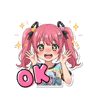 オタク女子 専用スタンプ（個別スタンプ：2）