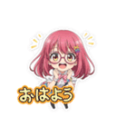 オタク女子 専用スタンプ（個別スタンプ：7）