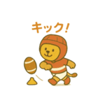 『いっしょに過ごそ』ラグビー ラガーず編（個別スタンプ：15）