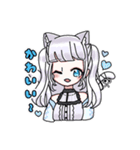 猫又美少女まつりん（個別スタンプ：1）