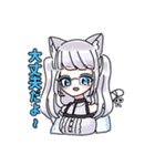 猫又美少女まつりん（個別スタンプ：3）