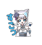 猫又美少女まつりん（個別スタンプ：11）