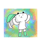 みどりの帽子でお仕事（個別スタンプ：18）