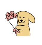 3匹の楽しい犬（個別スタンプ：3）