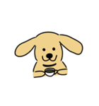 3匹の楽しい犬（個別スタンプ：4）