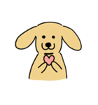 3匹の楽しい犬（個別スタンプ：8）