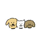 3匹の楽しい犬（個別スタンプ：39）