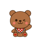 べいびーくまさん(文字なし)（個別スタンプ：3）