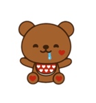 べいびーくまさん(文字なし)（個別スタンプ：16）