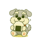 シュナウザーの日常.ソルトver.Previous.（個別スタンプ：34）