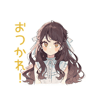 ダイエット★ゆるふわガーリーな女の子（個別スタンプ：8）