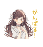 ダイエット★ゆるふわガーリーな女の子（個別スタンプ：10）