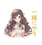 ダイエット★ゆるふわガーリーな女の子（個別スタンプ：34）