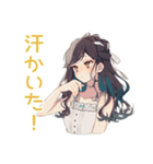 ダイエット★ゆるふわガーリーな女の子（個別スタンプ：36）