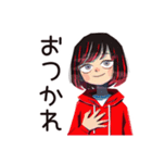 ちょうどいい女の子の夏（個別スタンプ：3）