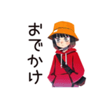 ちょうどいい女の子の夏（個別スタンプ：17）