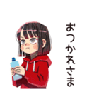 ちょうどいい女の子の夏（個別スタンプ：25）