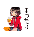 ちょうどいい女の子の夏（個別スタンプ：26）