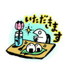 コトリとチューリップ（個別スタンプ：10）