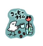 コトリとチューリップ（個別スタンプ：23）
