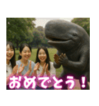 日常で使える、マッコウクジラのスタンプ（個別スタンプ：22）