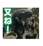 日常で使える、マッコウクジラのスタンプ（個別スタンプ：32）