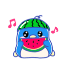 夏まっさかり！ペンギンちゃん（個別スタンプ：2）