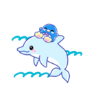 夏まっさかり！ペンギンちゃん（個別スタンプ：16）
