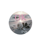 くすんだ薔薇と海.Dull roses and the sea（個別スタンプ：5）