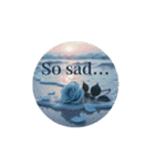 くすんだ薔薇と海.Dull roses and the sea（個別スタンプ：11）