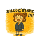 日常に全力すぎる！小さな女の子スタンプ（個別スタンプ：9）