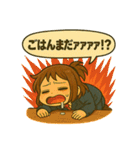 日常に全力すぎる！小さな女の子スタンプ（個別スタンプ：15）
