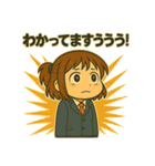 日常に全力すぎる！小さな女の子スタンプ（個別スタンプ：23）