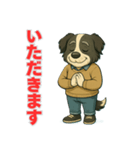 ボーダーコリー爺ちゃんの日常1（個別スタンプ：10）